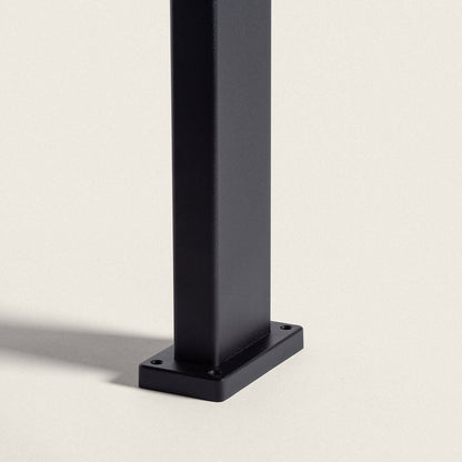 Baliza Exterior LED 50cm 10W Aluminio Mirto Negro