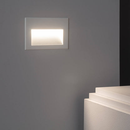 Baliza Exterior LED 5W Empotrable Pared Aluminio Olite Horizon