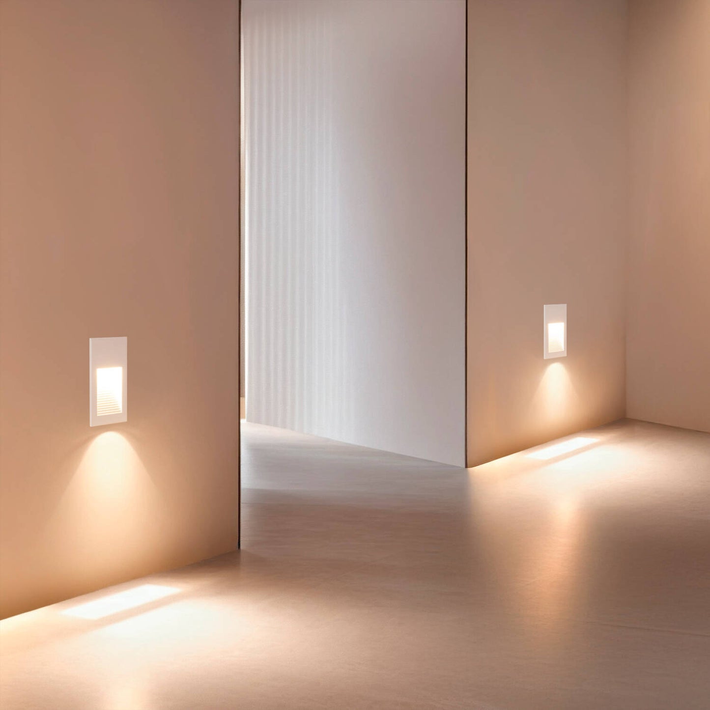 Baliza Exterior LED 5W Empotrable Pared Aluminio Olite