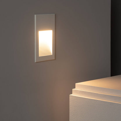 Baliza Exterior LED 5W Empotrable Pared Aluminio Olite