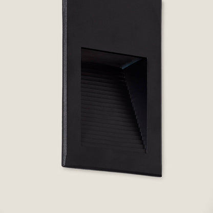 Baliza Exterior LED 5W Empotrable Pared Aluminio Olite