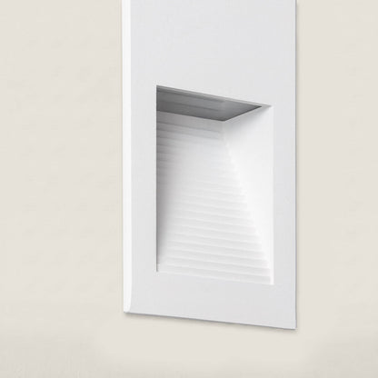 Baliza Exterior LED 5W Empotrable Pared Aluminio Olite