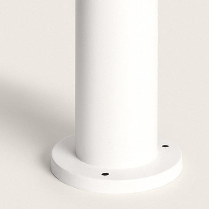 Baliza Exterior LED 5W Superficie Pie 30cm Acero Inoxidable Inti Blanco