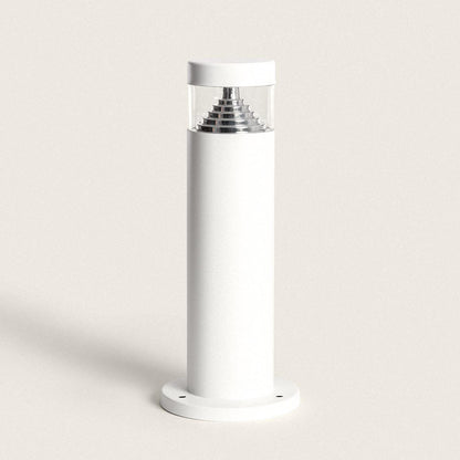 Baliza Exterior LED 5W Superficie Pie 30cm Acero Inoxidable Inti Blanco