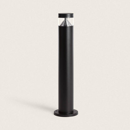 Baliza Exterior LED 5W Superficie Pie 50cm Acero Inoxidable Inti Negro