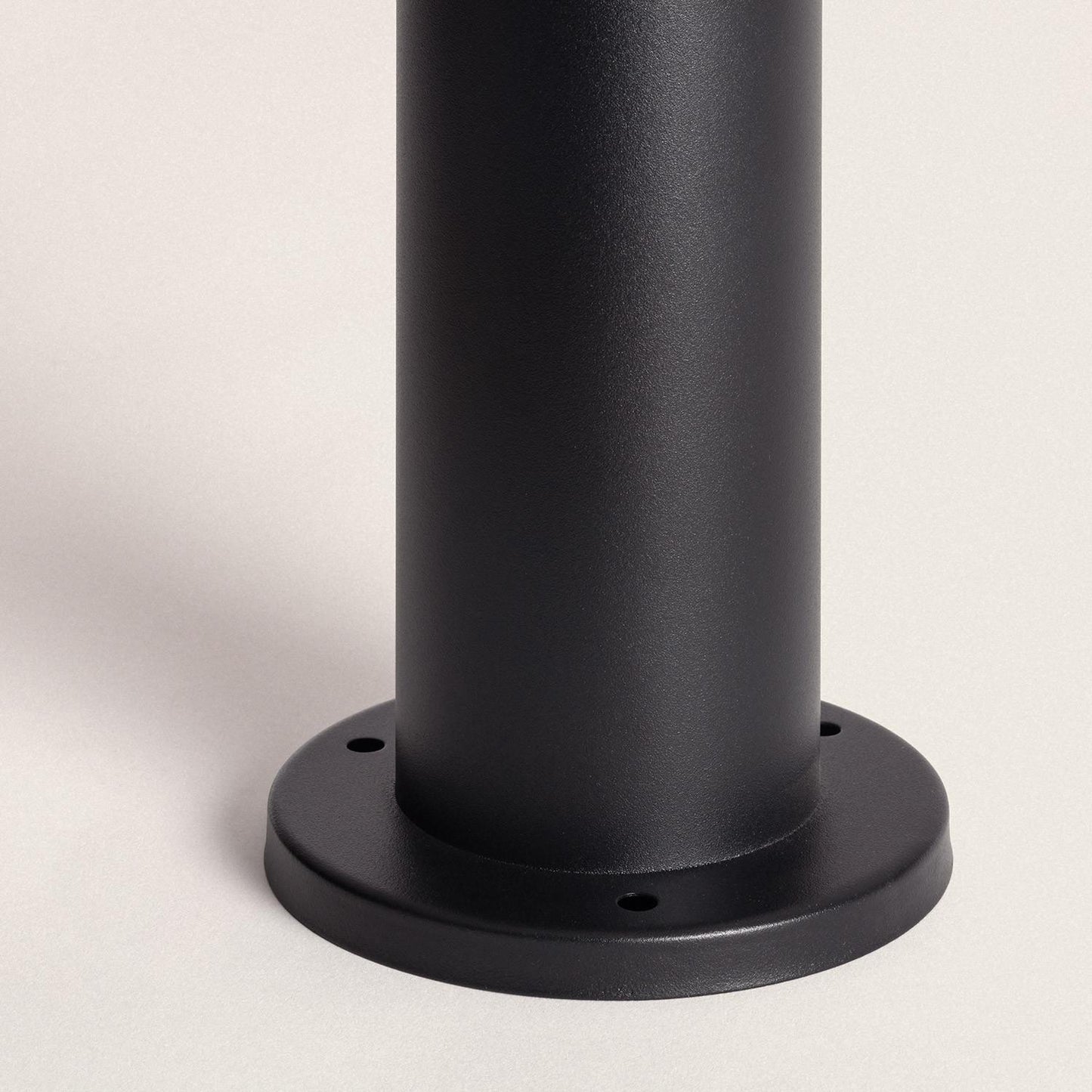Baliza Exterior LED 5W Superficie Pie 50cm Acero Inoxidable Inti Negro