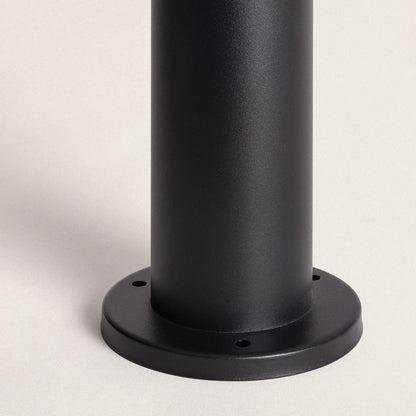 Baliza Exterior LED 5W Superficie Pie 50cm Acero Inoxidable Inti Negro