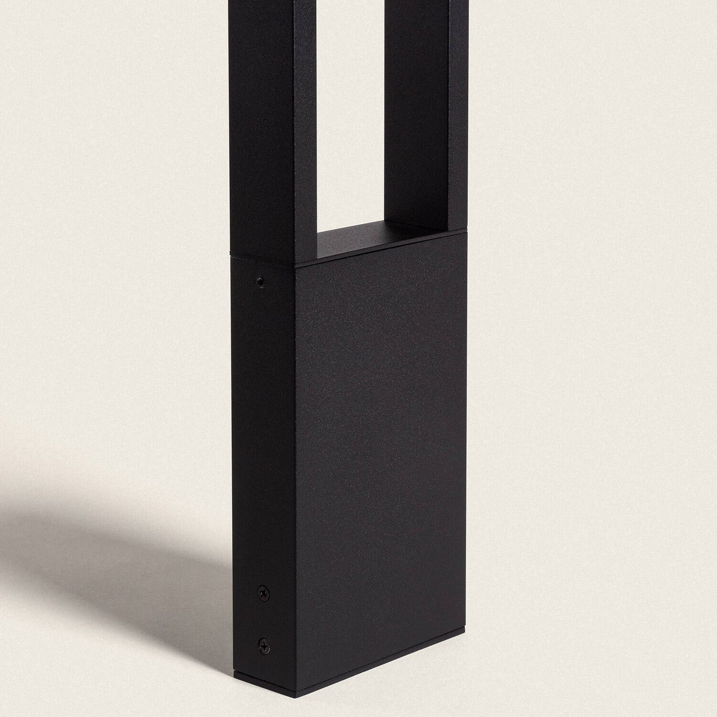 Baliza Exterior LED 65cm 10W Aluminio Droxe Negro