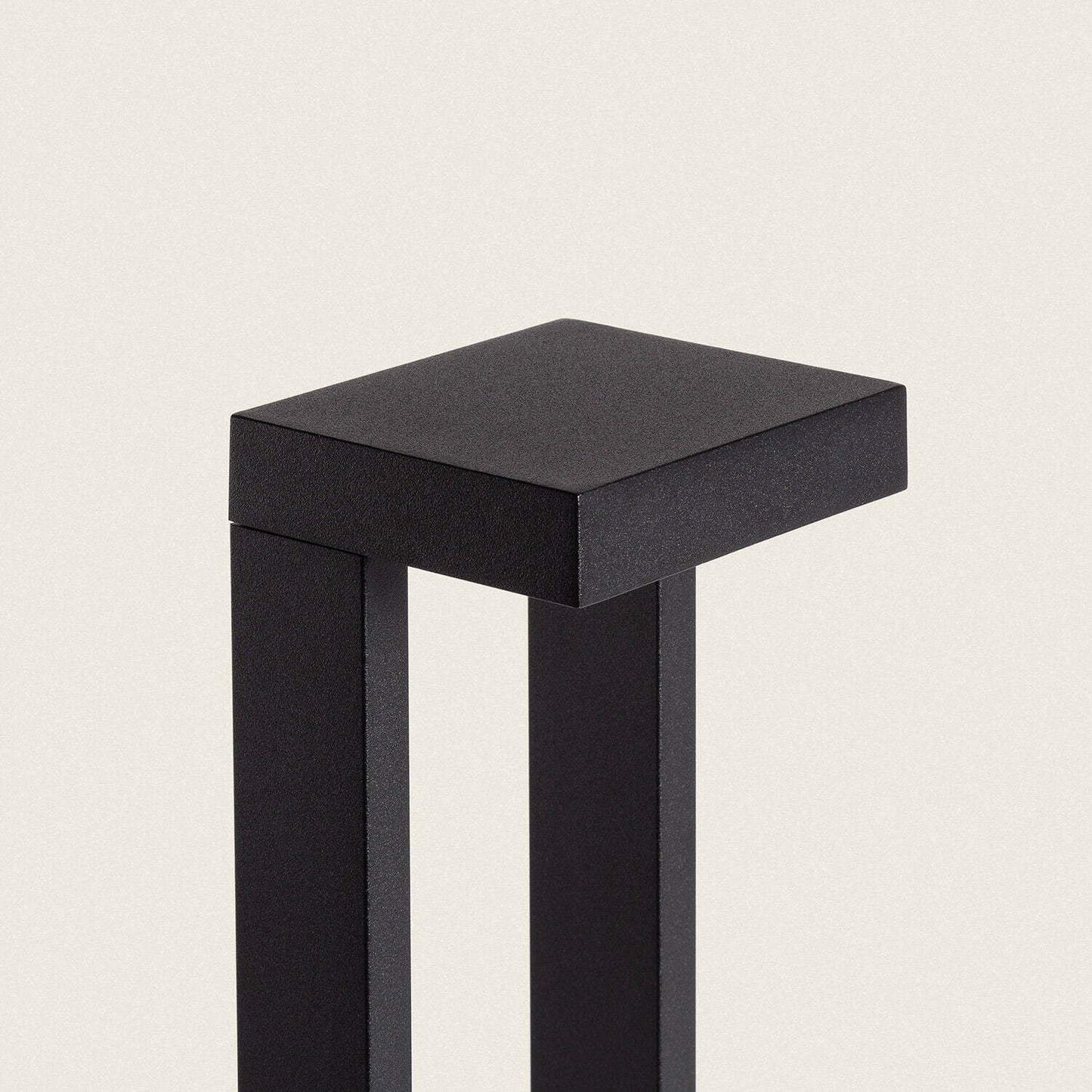 Baliza Exterior LED 65cm 10W Aluminio Droxe Negro