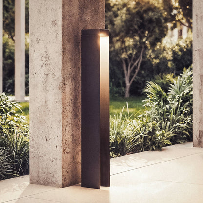 Baliza Exterior LED 65cm 11W Aluminio Renald Negro