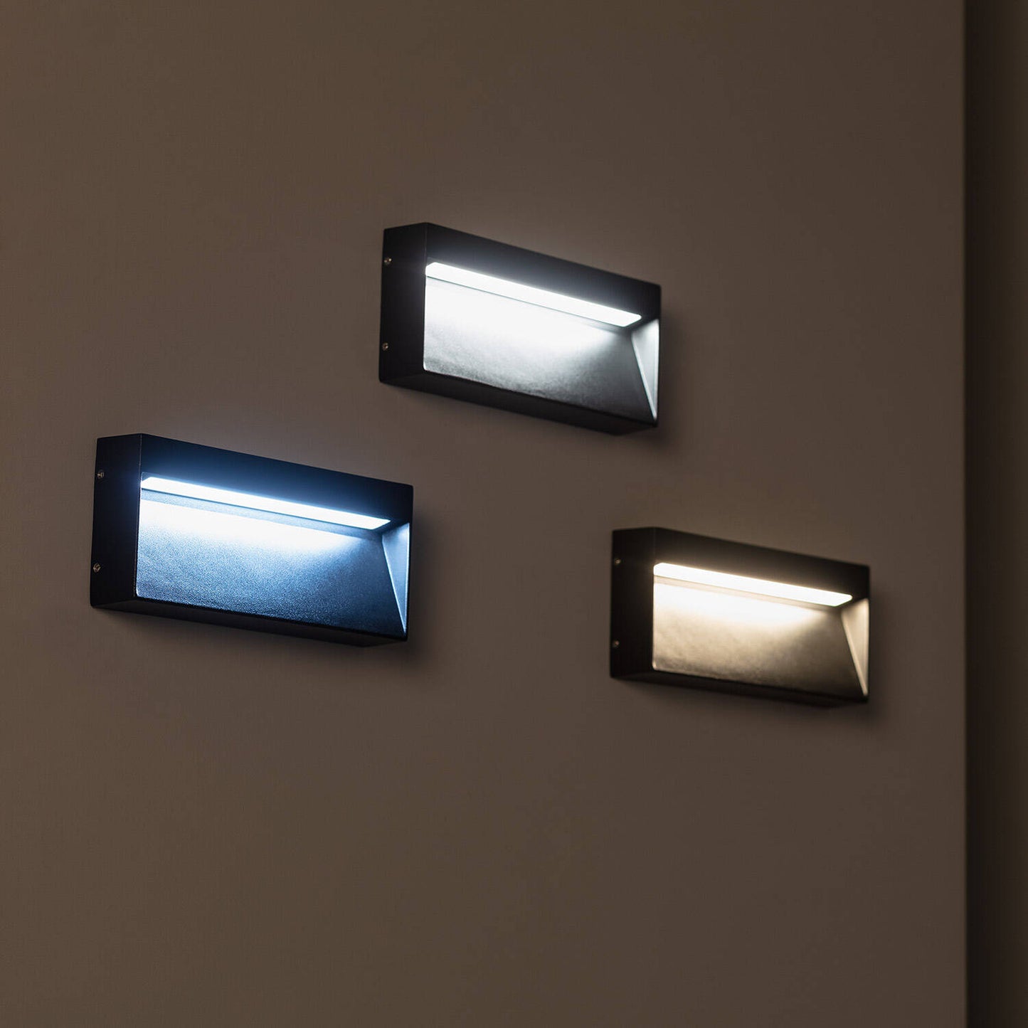 Baliza Exterior LED 6W Superficie Pared Aluminio Columbia
