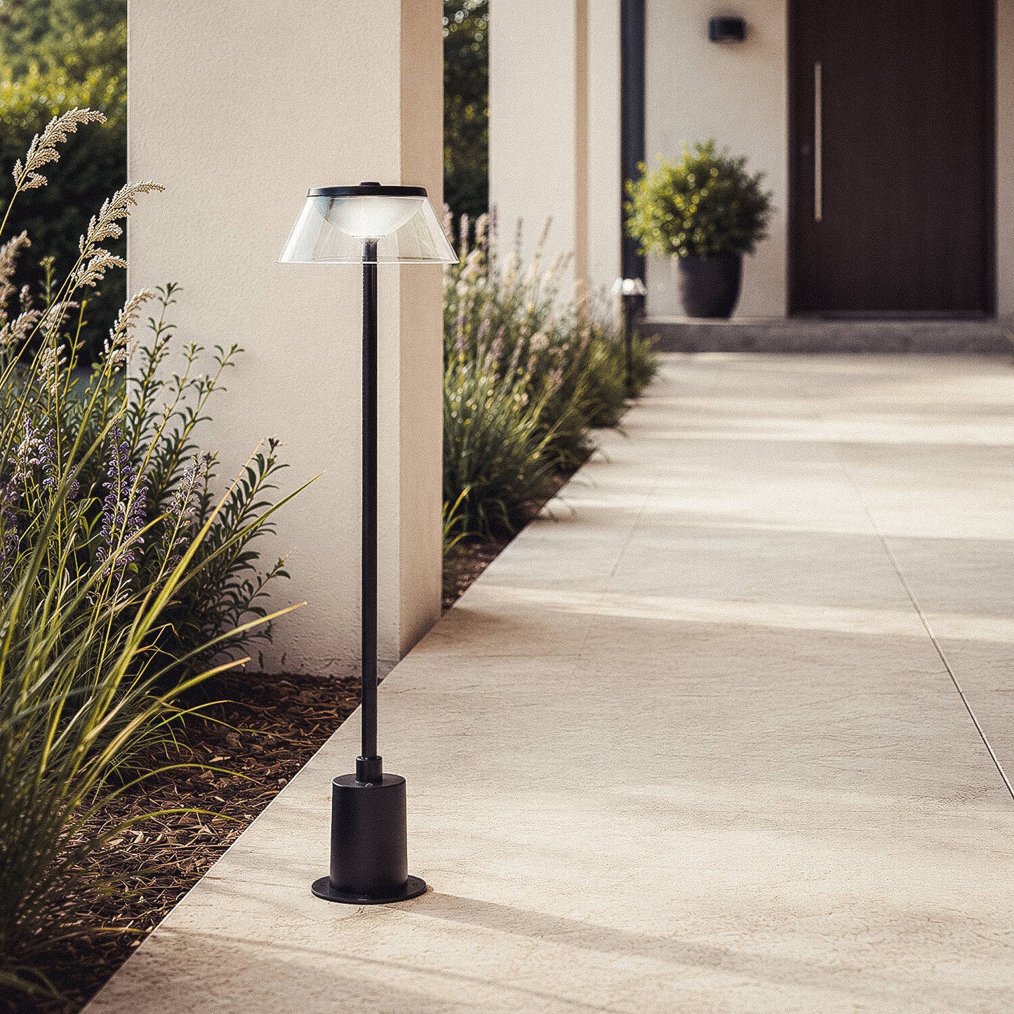 Baliza Exterior LED 6W Superficie Pie 60cm Dipley