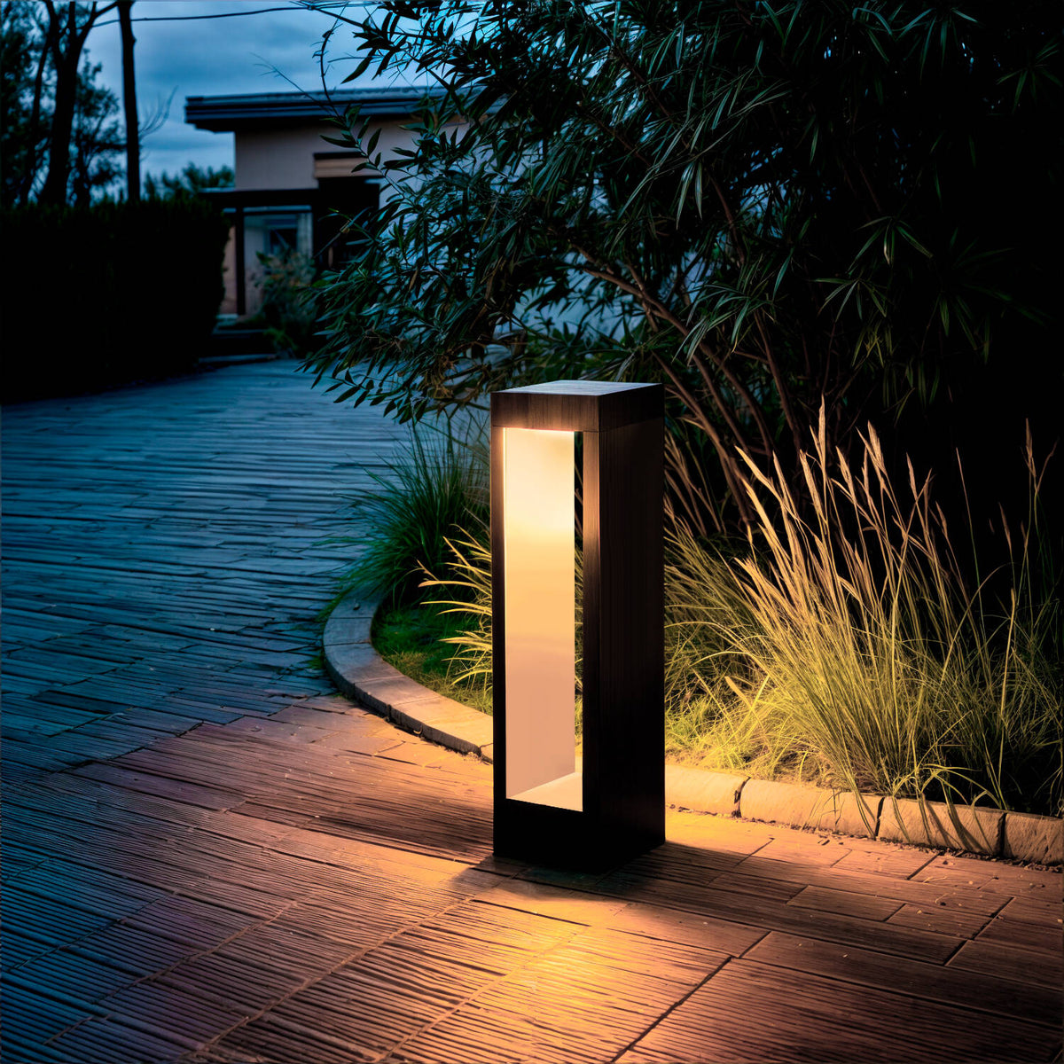 Baliza Exterior LED 7W Superficie Pie 40cm Nadir