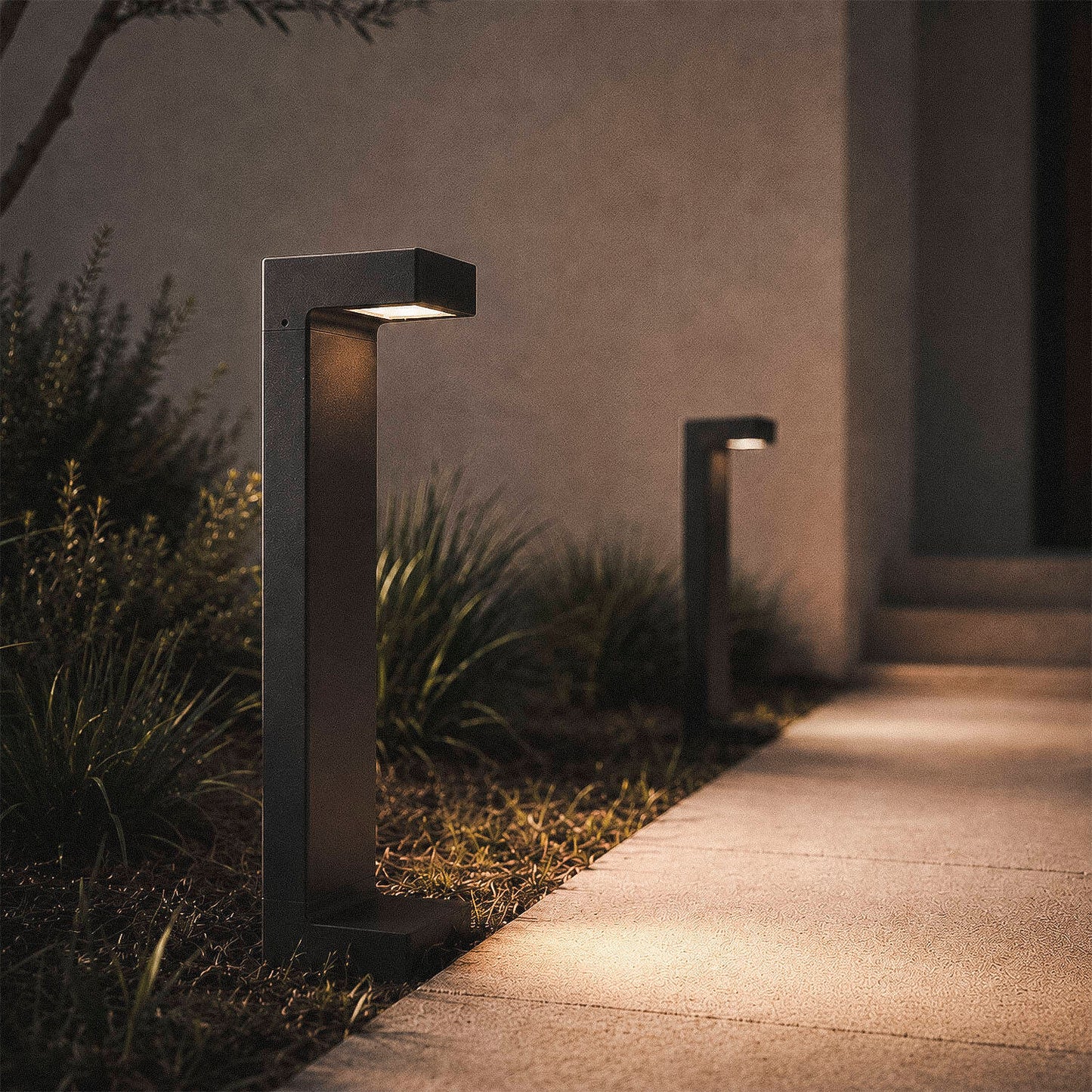 Baliza Exterior LED 7W Superficie Pie 40cm Nilo