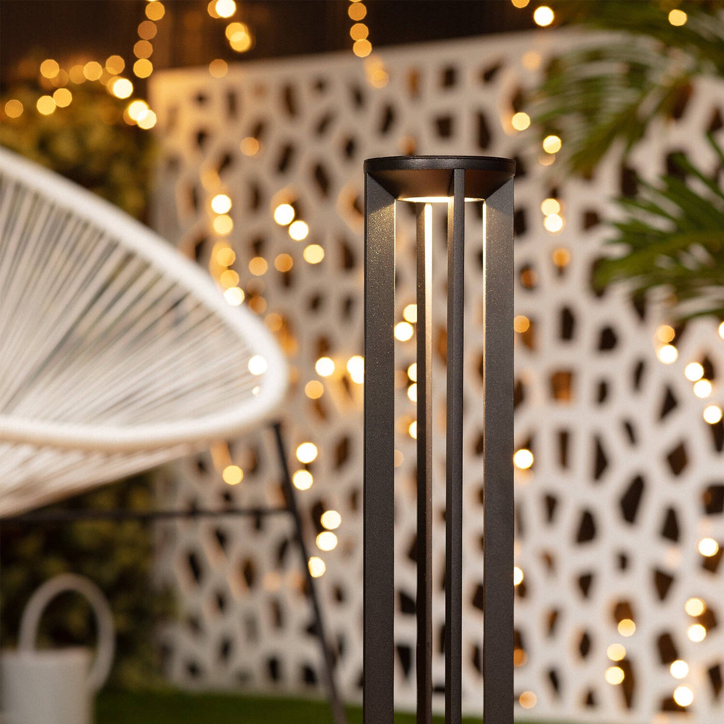 Baliza Exterior LED 7W Superficie Pie 60cm Tactic