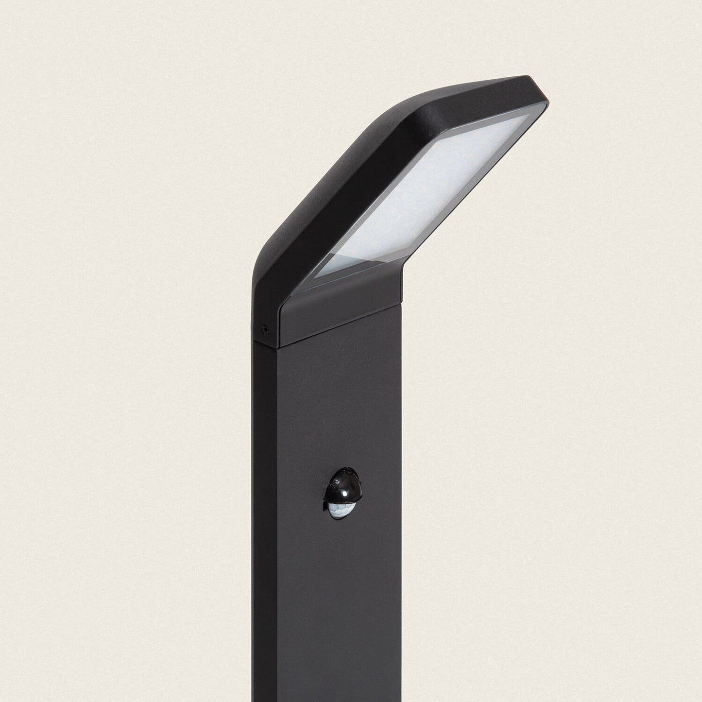 Baliza Exterior LED 9.5W Superficie Pie 50cm Aluminio con Detector de Movimiento Legacy