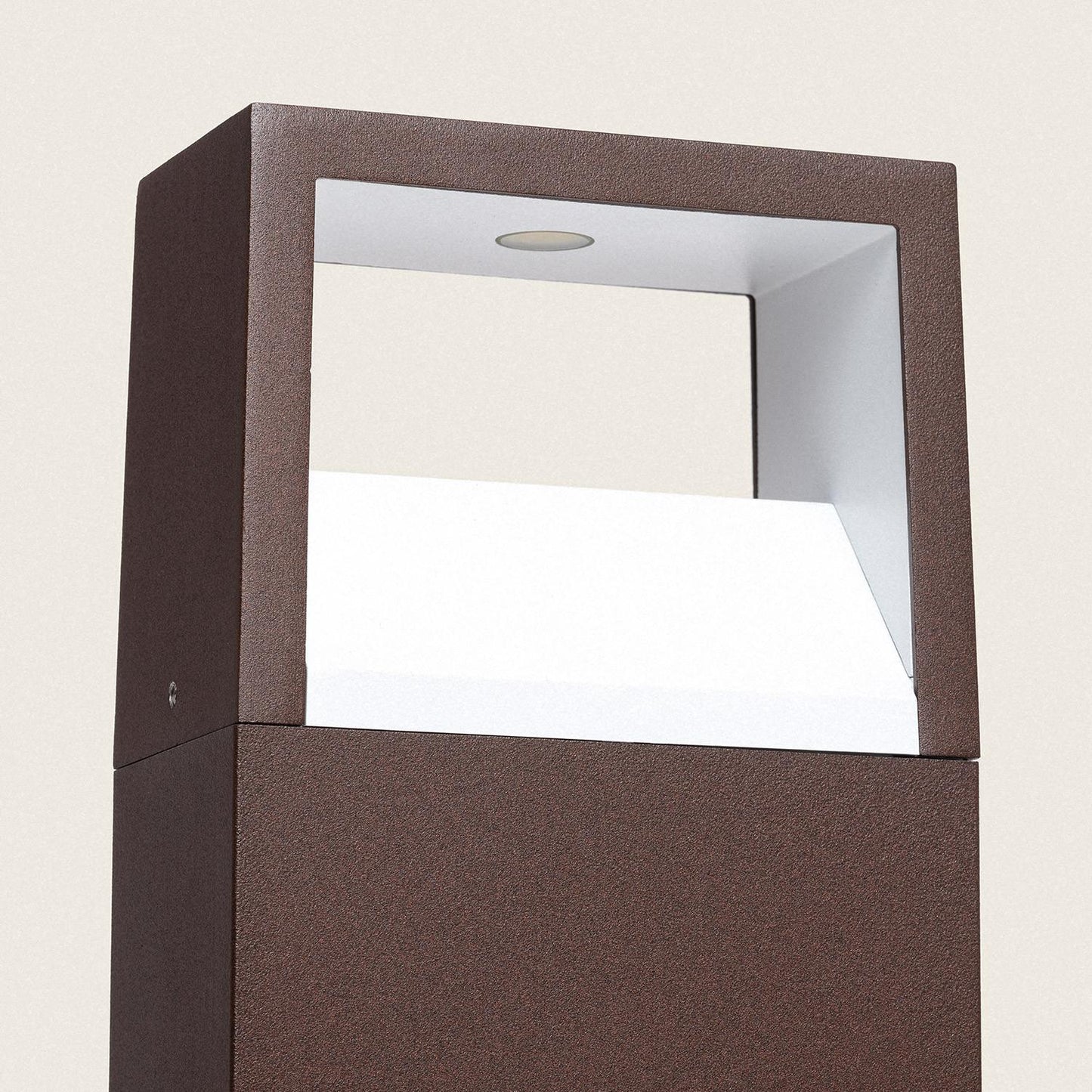 Baliza Exterior LED 9W Superficie Pie 50cm Aluminio Sheffield