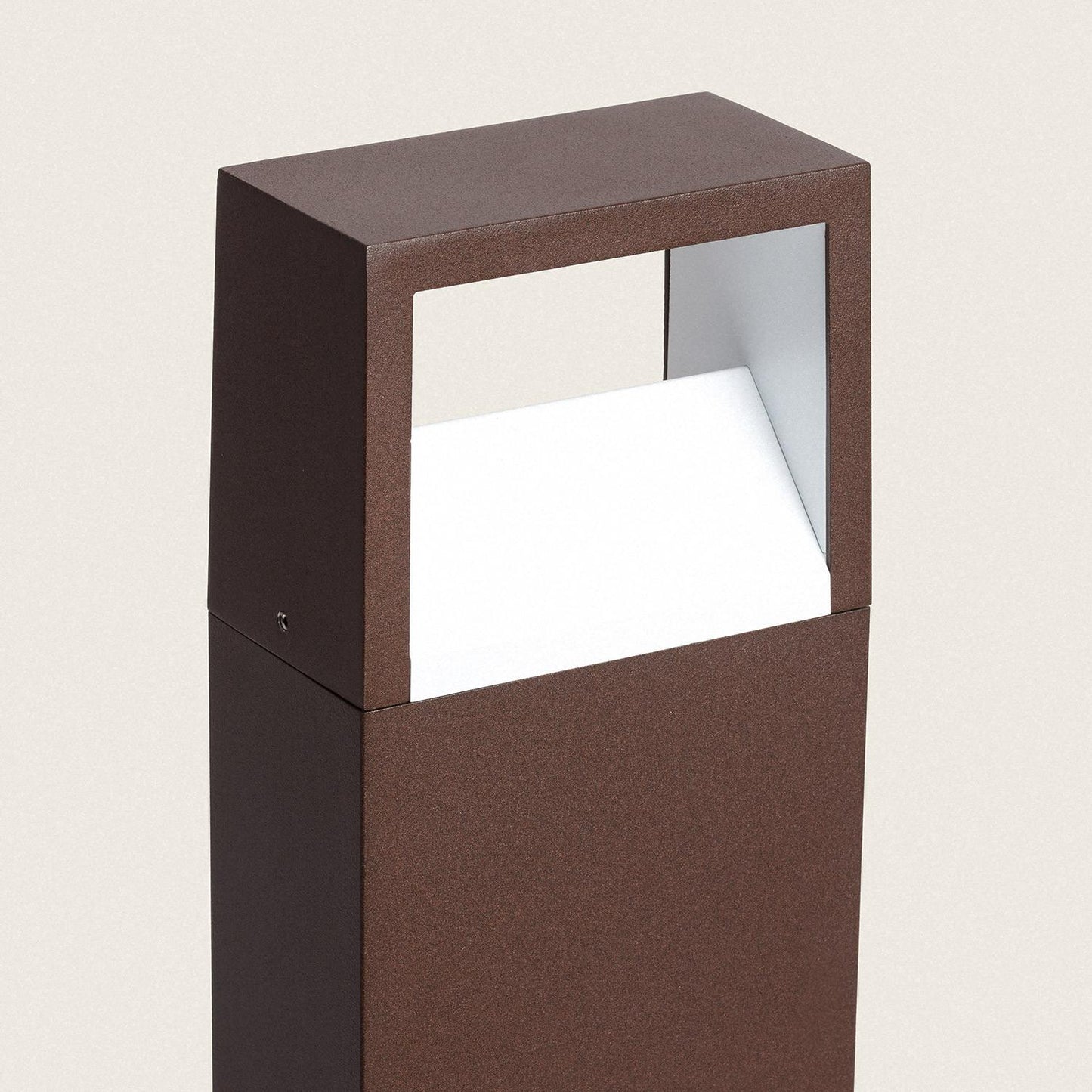 Baliza Exterior LED 9W Superficie Pie 50cm Aluminio Sheffield