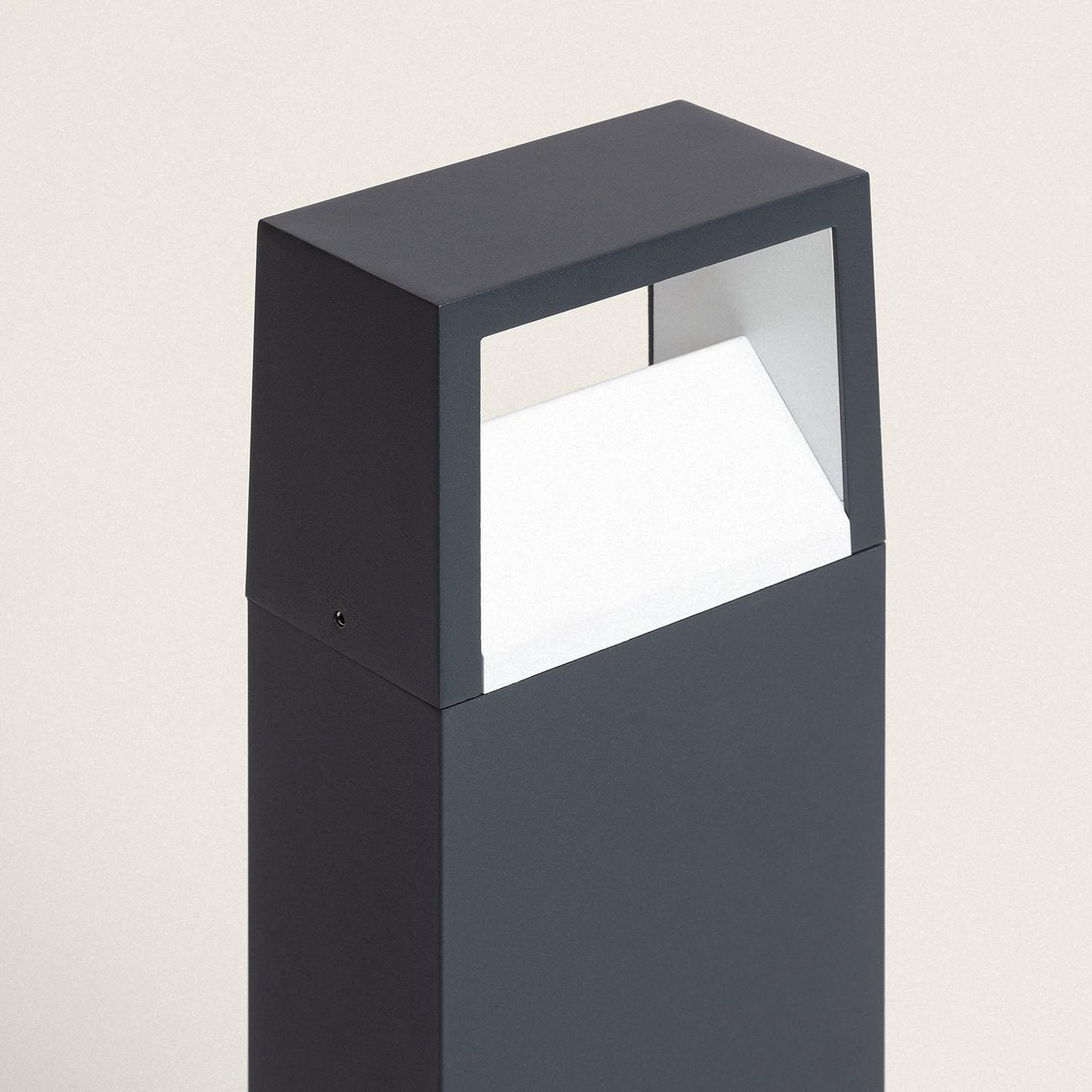 Baliza Exterior LED 9W Superficie Pie 50cm Aluminio Sheffield