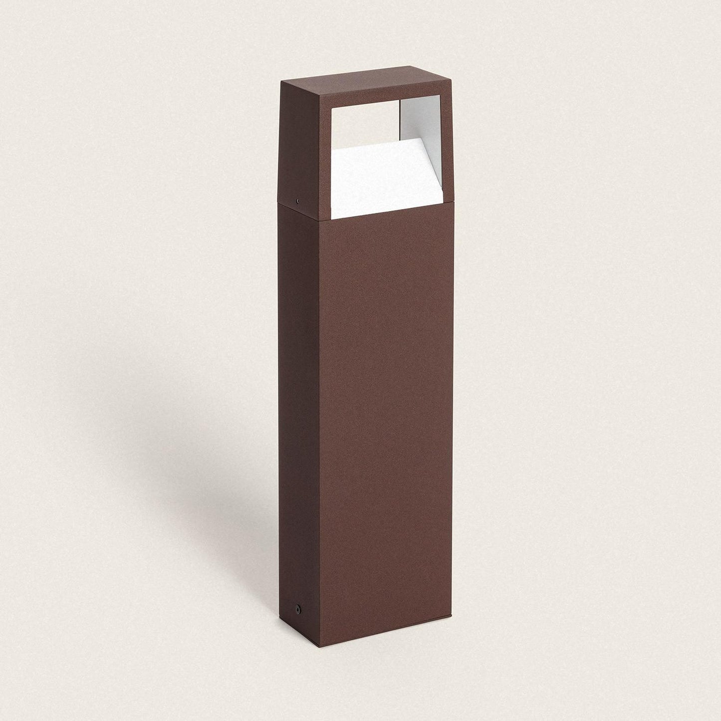 Baliza Exterior LED 9W Superficie Pie 50cm Aluminio Sheffield