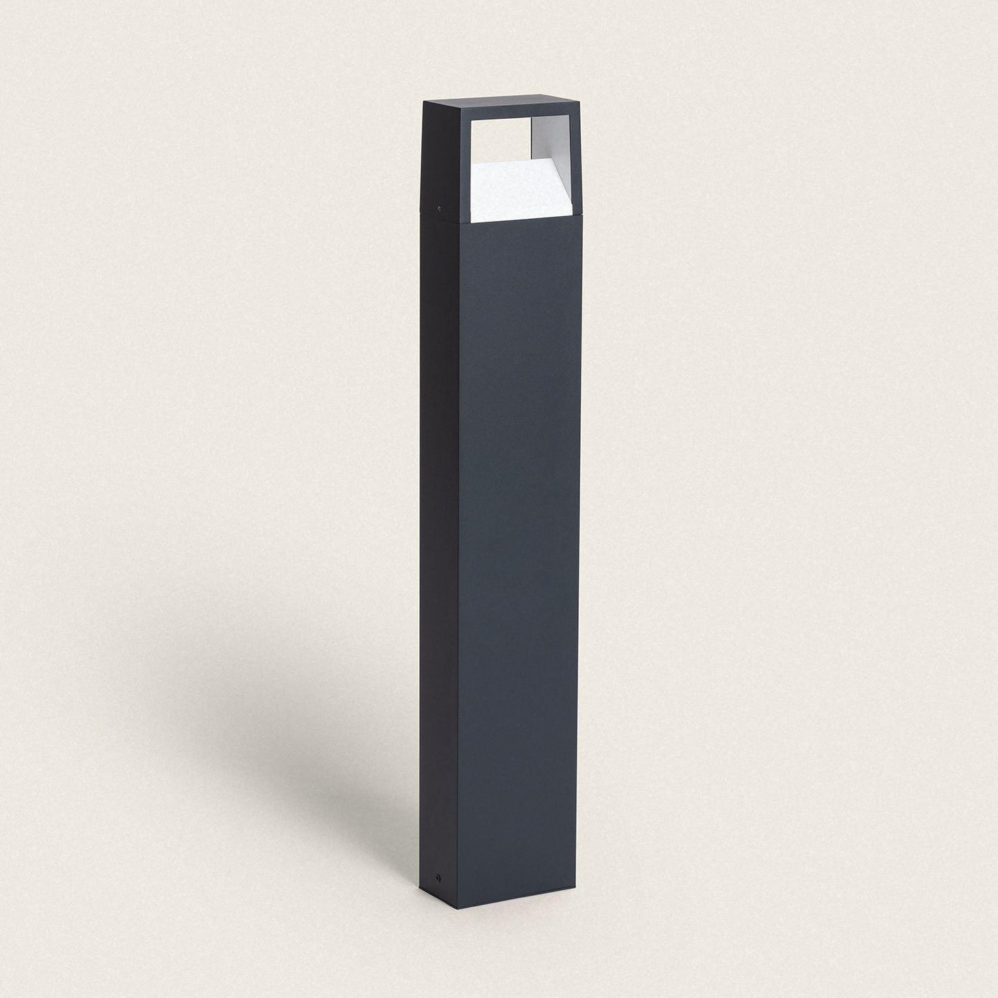 Baliza Exterior LED 9W Superficie Pie 80cm Aluminio Sheffield