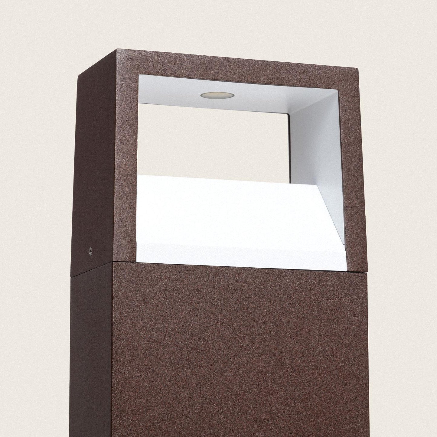 Baliza Exterior LED 9W Superficie Pie 80cm Aluminio Sheffield