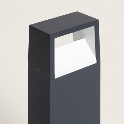 Baliza Exterior LED 9W Superficie Pie 80cm Aluminio Sheffield