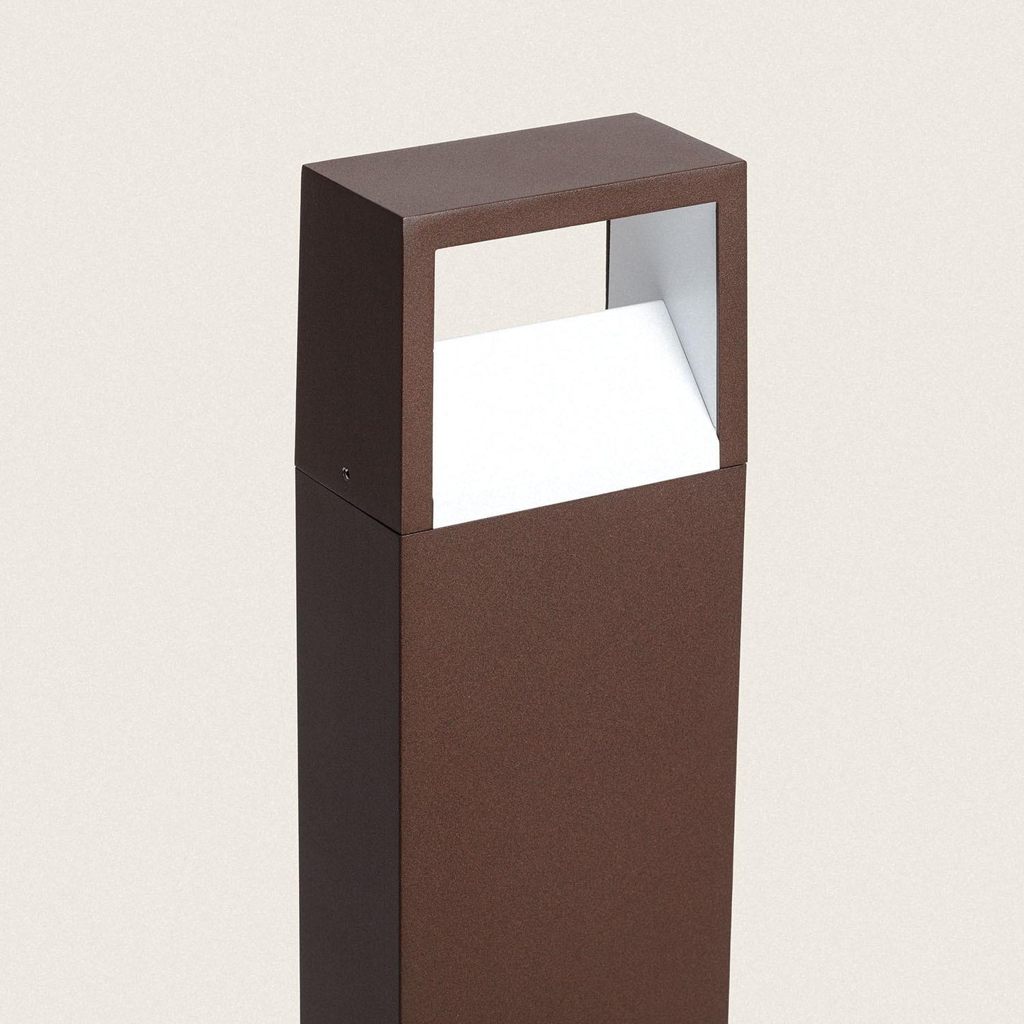 Baliza Exterior LED 9W Superficie Pie 80cm Aluminio Sheffield