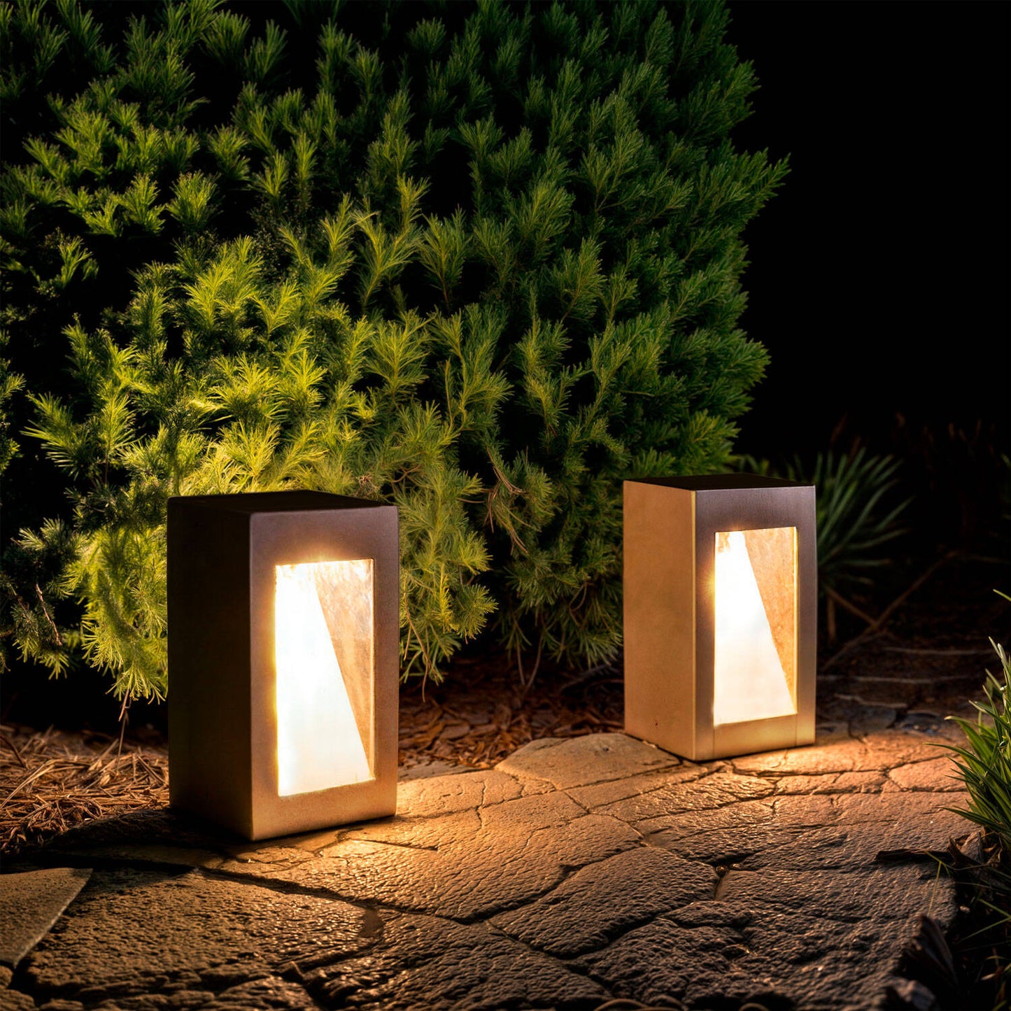 Baliza Exterior LED Regulable 6W Cemento Lumixa
