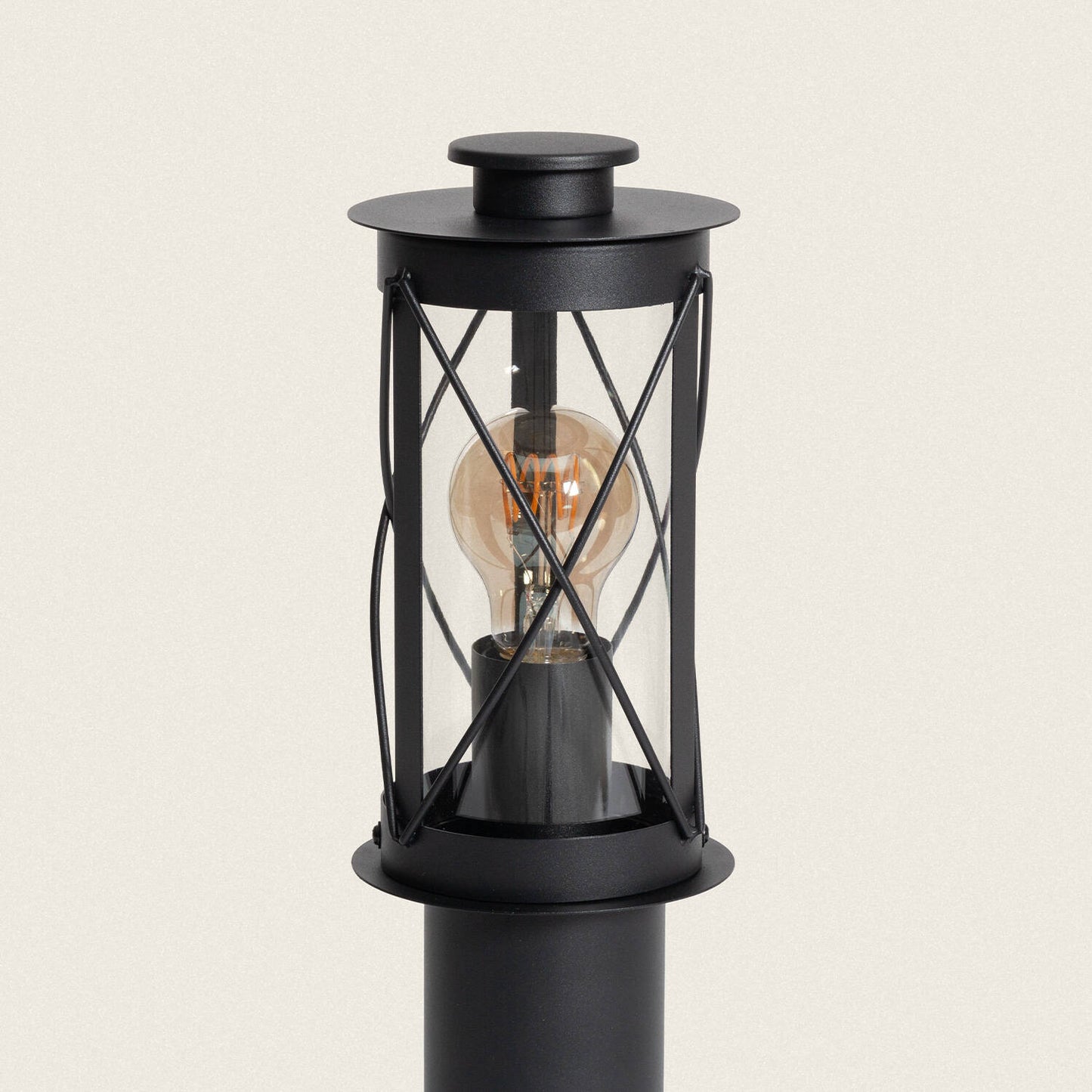 Baliza Exterior Superficie Pie 50cm Acero Inoxidable Gedja