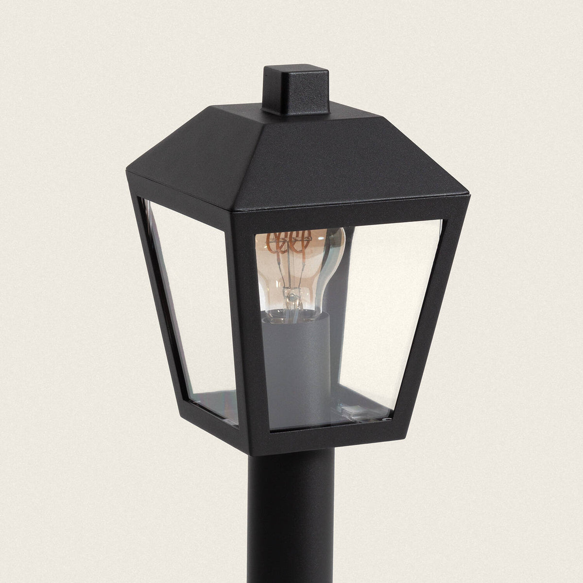 Baliza Exterior Superficie Pie 50cm Aluminio Mukom