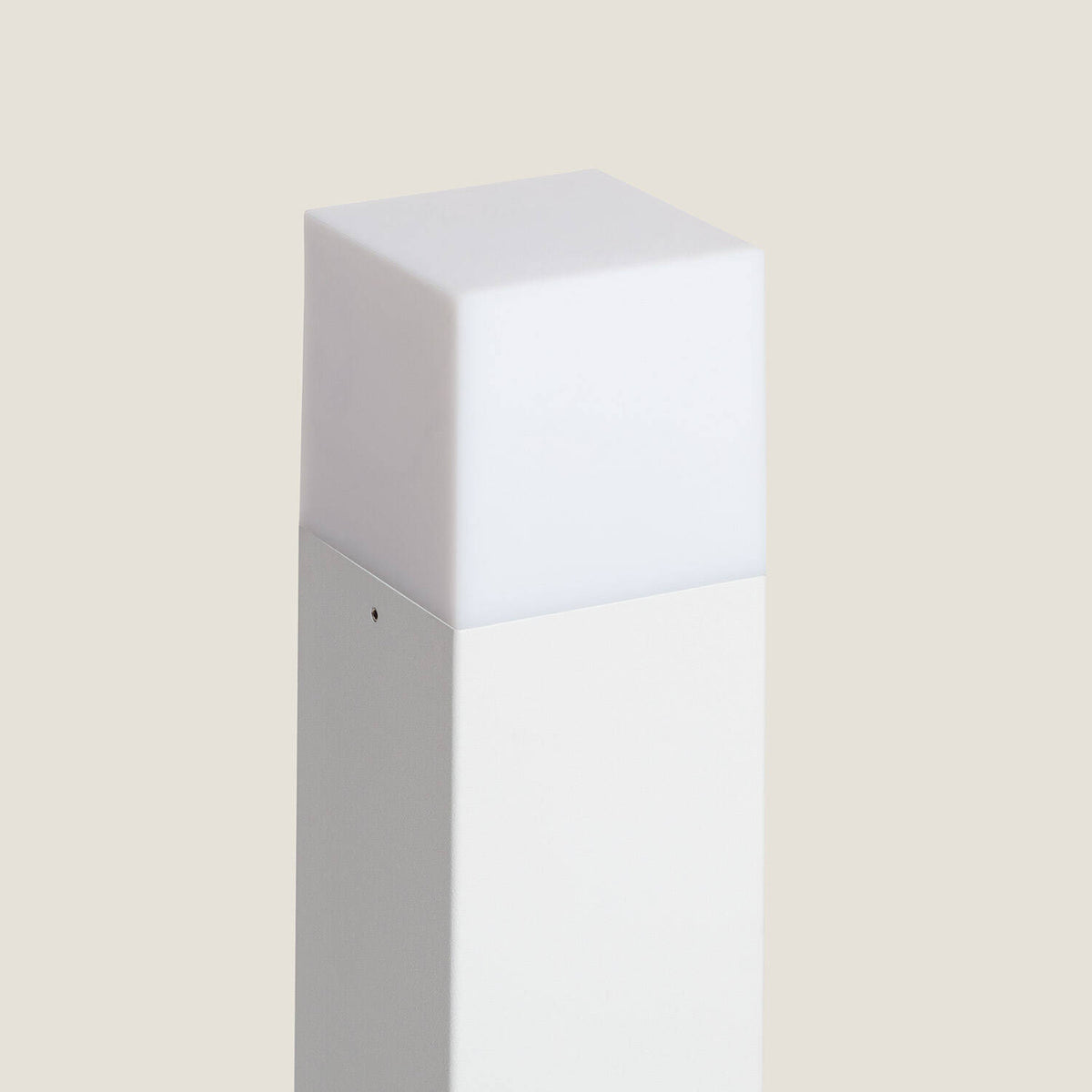 Baliza Exterior Superficie Pie 74cm Augusta Blanca