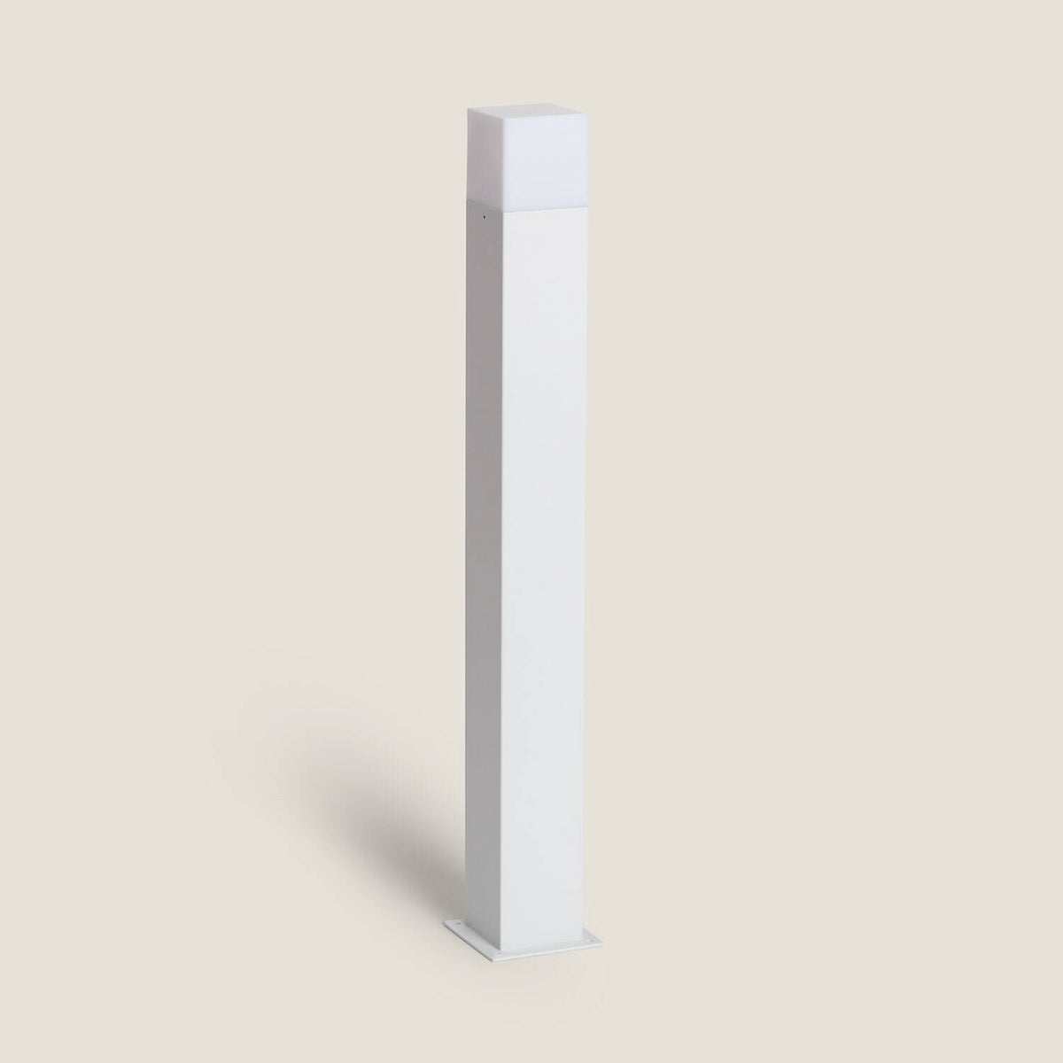 Baliza Exterior Superficie Pie 74cm Augusta Blanca