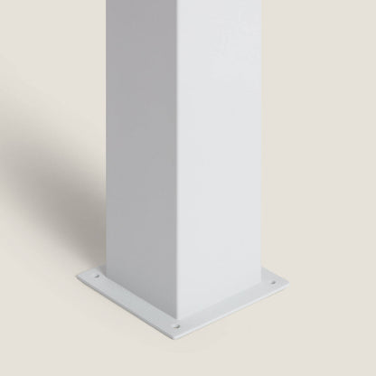 Baliza Exterior Superficie Pie 74cm Augusta Blanca