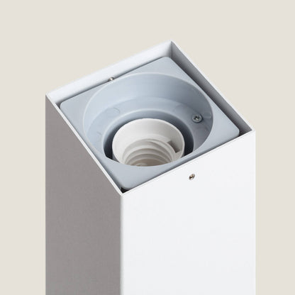 Baliza Exterior Superficie Pie 74cm Augusta Blanca