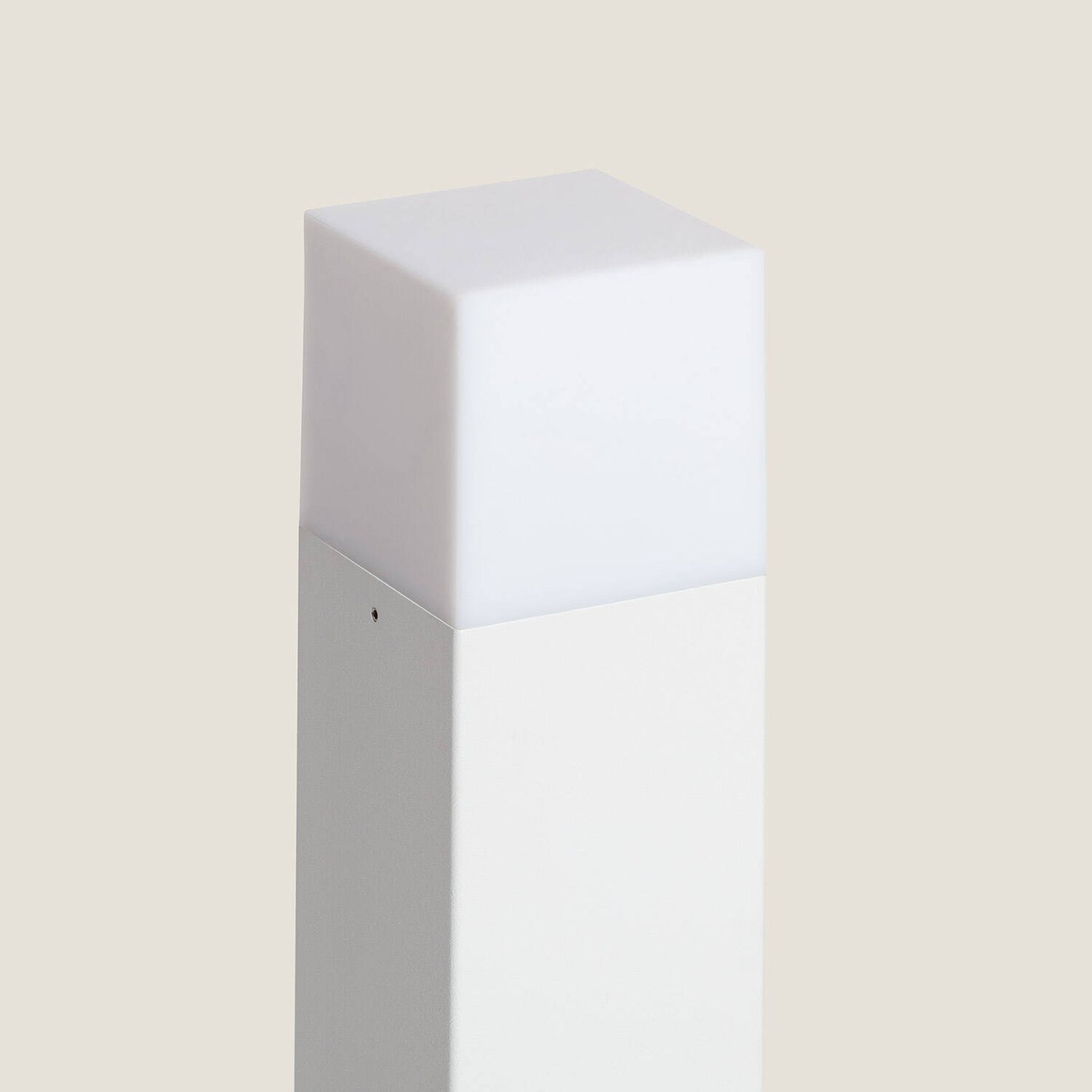 Baliza Exterior Superficie Pie 74cm Augusta Blanca