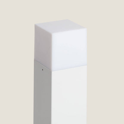 Baliza Exterior Superficie Pie 74cm Augusta Blanca