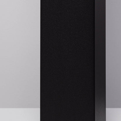 Baliza Exterior Superficie Pie 74cm Augusta Negra
