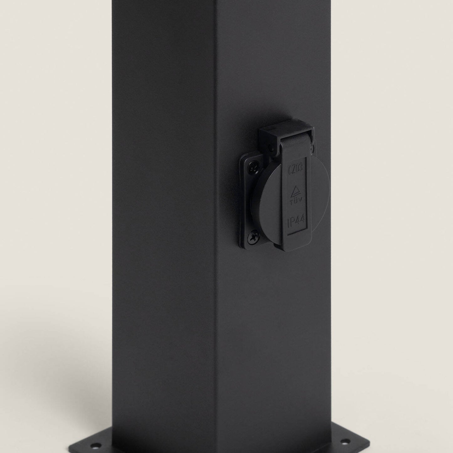 Baliza Exterior de Superficie Pie 74cm con Enchufe Augusta
