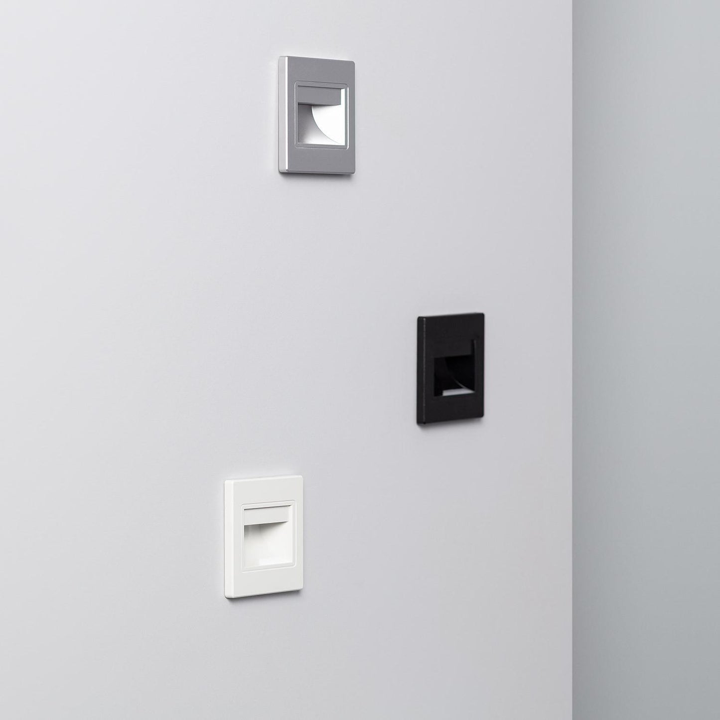 Baliza LED 1.5W Empotrable Pared Blanco Randy