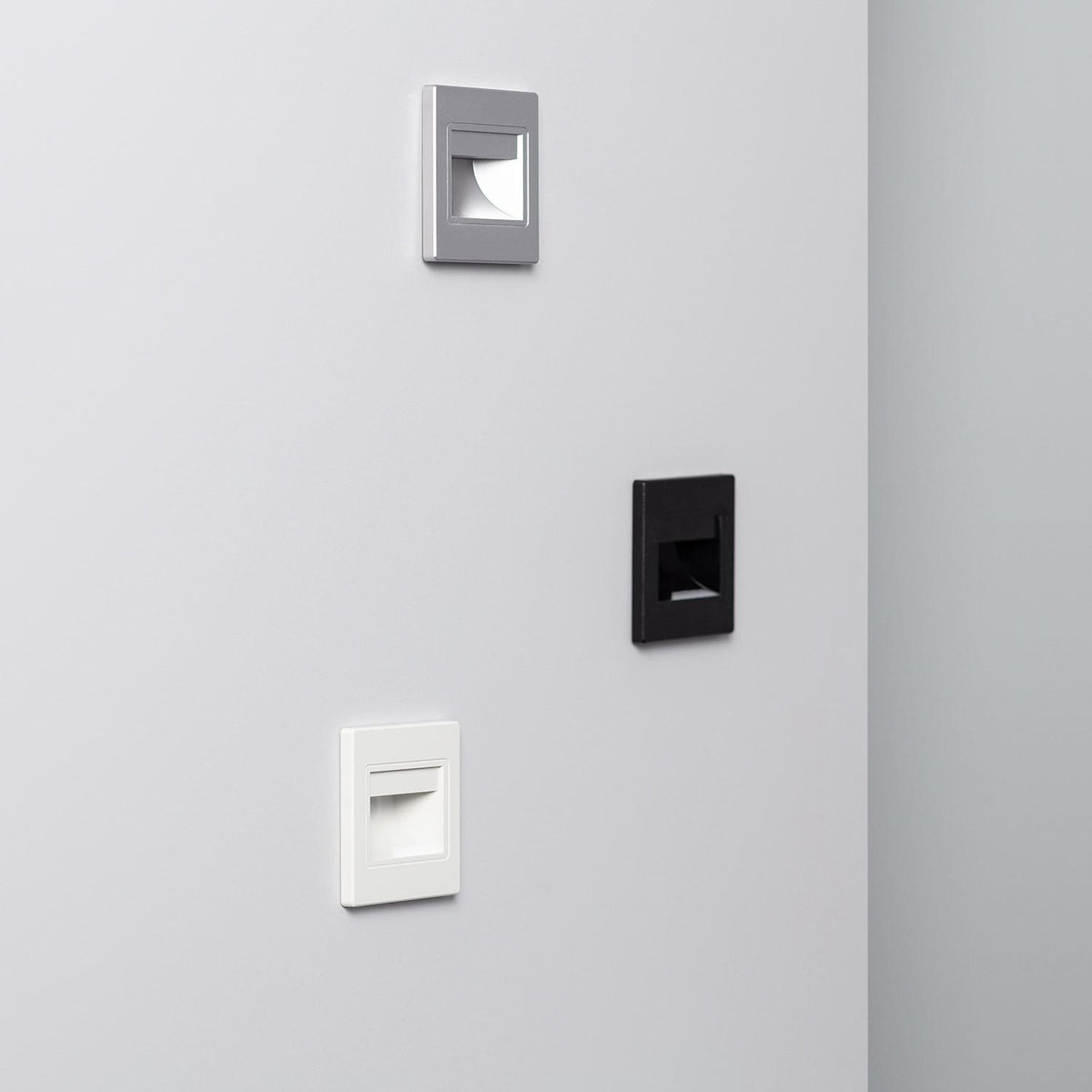 Baliza LED 1.5W Empotrable Pared Blanco Randy