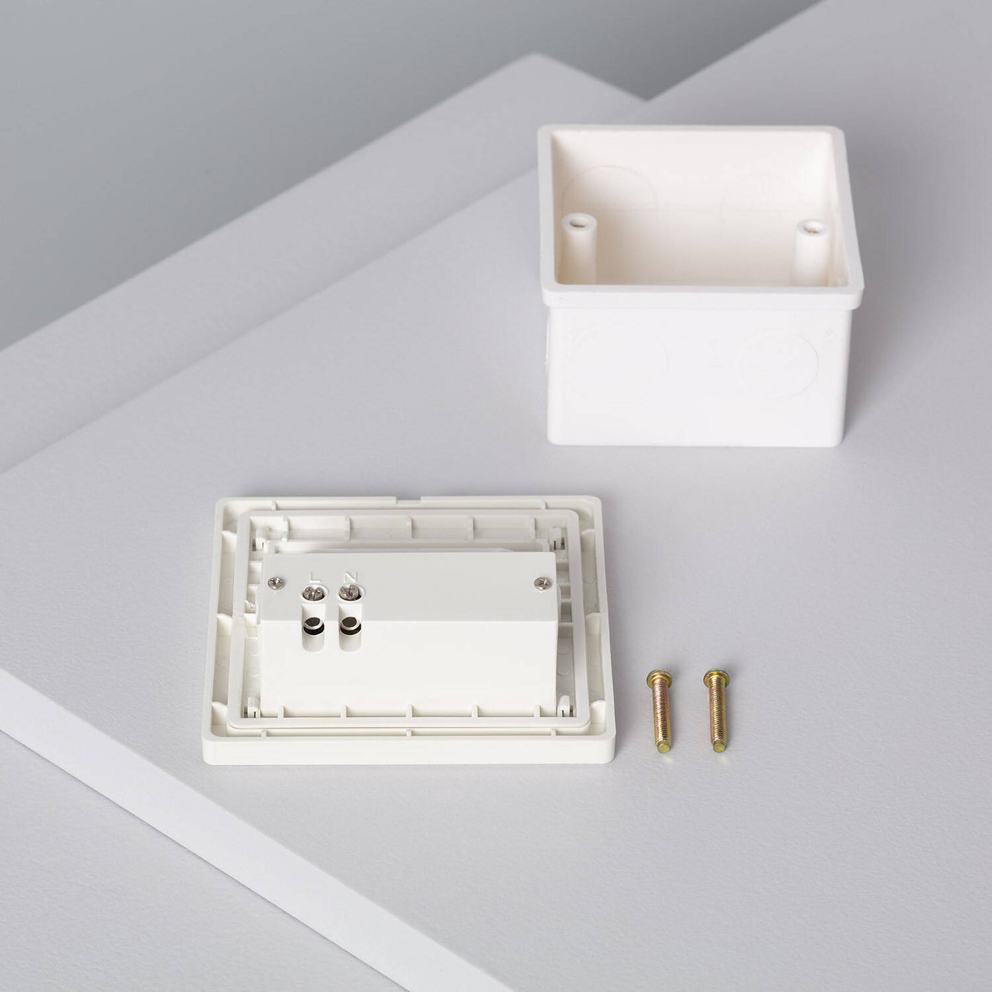 Baliza LED 1.5W Empotrable Pared Blanco Randy