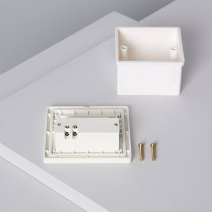 Baliza LED 1.5W Empotrable Pared Blanco Randy