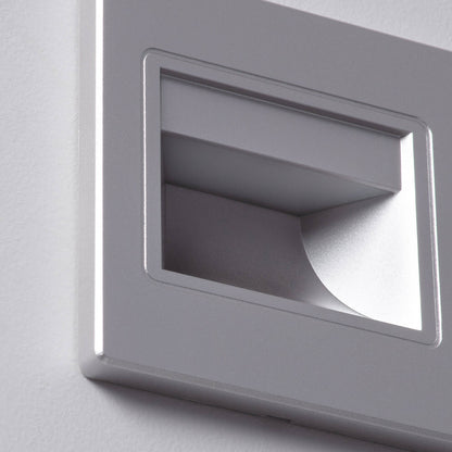 Baliza LED 1.5W Empotrable Pared Gris Randy
