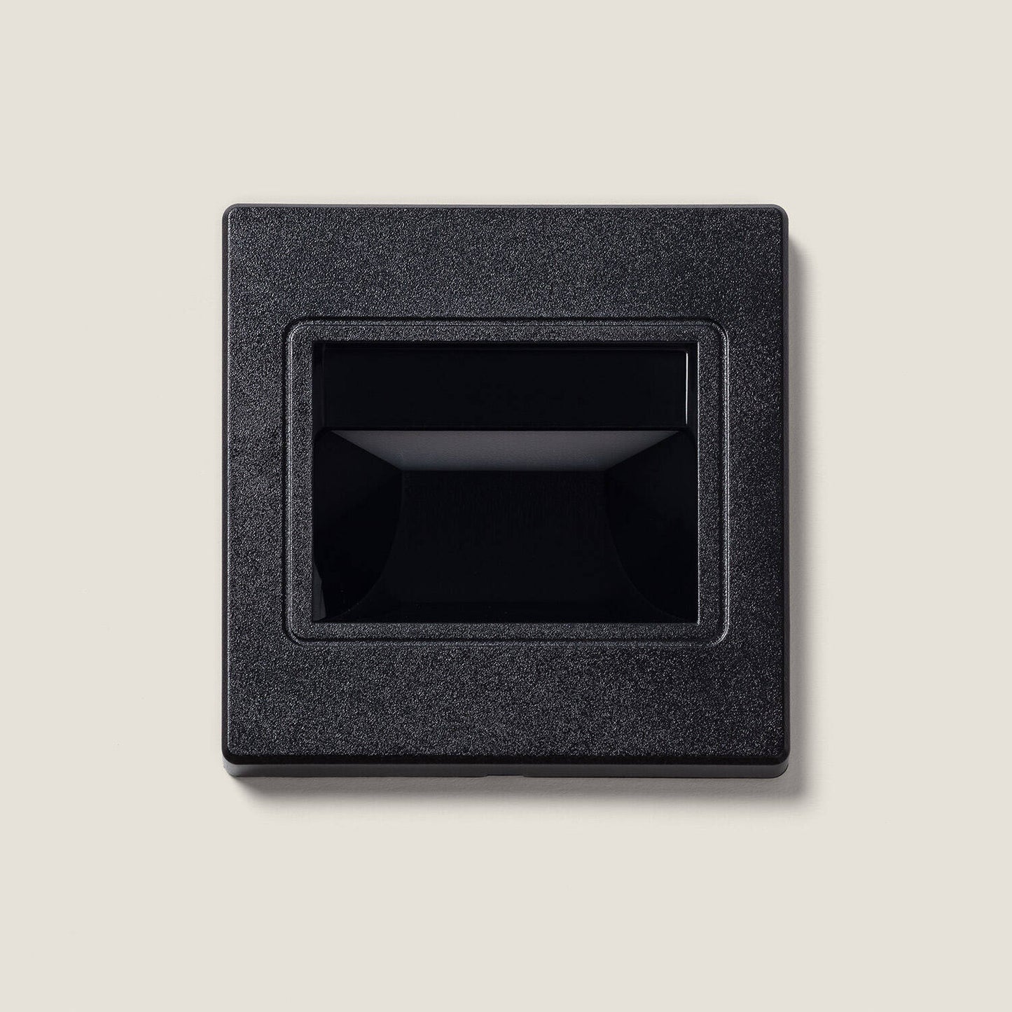 Baliza LED 1.5W Empotrable Pared Negro Randy