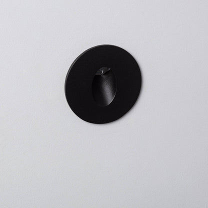 Baliza LED Empotrable Pared Circular Aluminio Adam