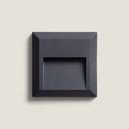 Baliza Exterior LED Superficie Pared Cuadrado Edulis