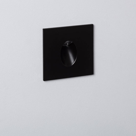Baliza LED Empotrable Pared Cuadrado Aluminio Adam