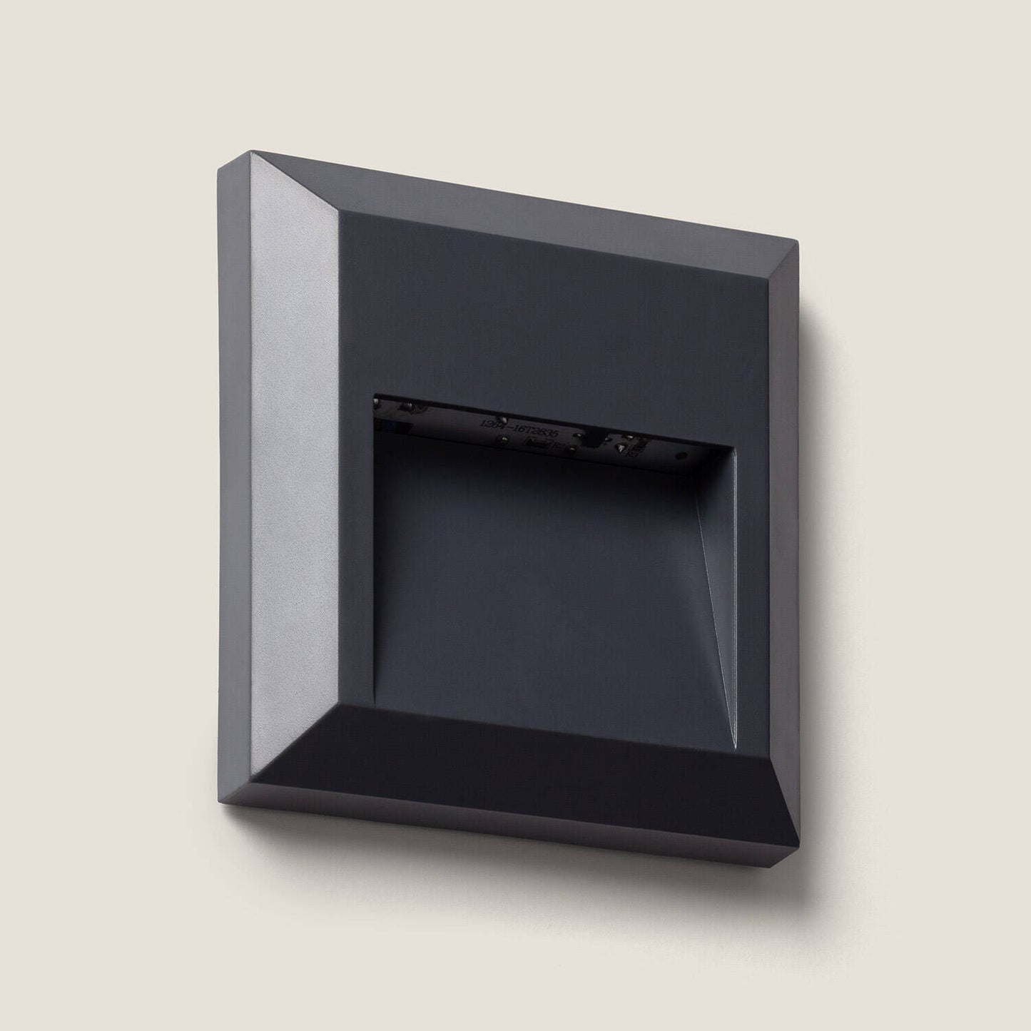 Baliza Exterior LED Superficie Pared Cuadrado Edulis