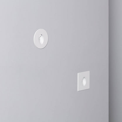 Baliza LED Empotrable Pared Cuadrado Aluminio Adam